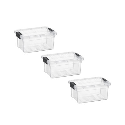  Boîte de crayons en plastique empilable X 1.05 pintes, paquet de 12