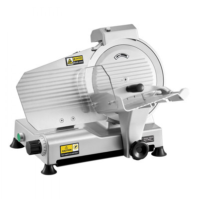 Trancheuse à charcuterie électrique 10 po 180 W pour charcuterie