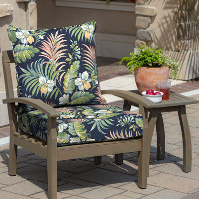 ARDEN Simone Tropical Outdoor Lounge Chair 5.75" Cushion