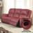 Zuriel Synthetic Leather Motion Sofa