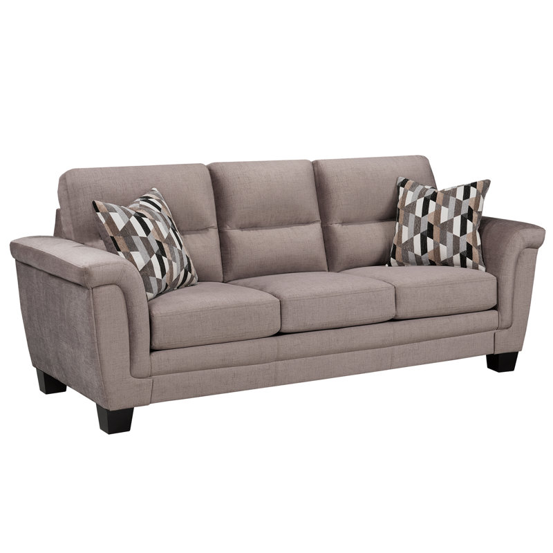 Canapé en tissu Beeston, taupe, Taupe, 3, H 40 po x l 89 po x P 35 po