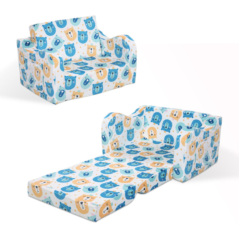2-In-1 Convertible Kids Sleeper Chair