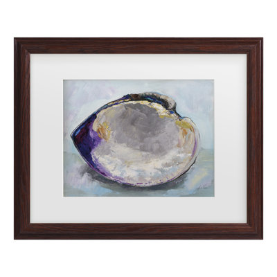 Bolog Jeanette Vertentes Baby Clam Matted Framed Art