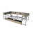 Corner Bed Frame With Bookcase And 2 Underbed Storage Drawers, Twin Bed With LED Light And Charging Station, Daybed Reversible Left Or Right-592047876