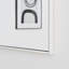 Alcantera Rectangle Metal Frame Wall Mirror Simple and Elegant Modern Design-66167304-66167305