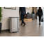 Poubelle en acier inoxydable de 50 L Step N’ Sort - poubelle de cuisine résistante aux empreintes digitales avec couvercle à fermeture douce et seau intérieur amovible - Design moderne et mince