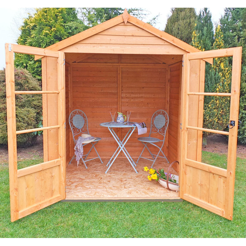 Pincara 6 x 6 Ft. Overlap Summer House, No