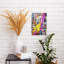 Vivid Urban Layers Abstract Bold Colorful Urban Wall Art Print 1 Piece Wrapped Canvas Wall Art-850377628