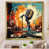 Gold Single Picture Framed