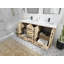 Ensemble de meuble-lavabo double 60 po Malibu-76042396-76042398