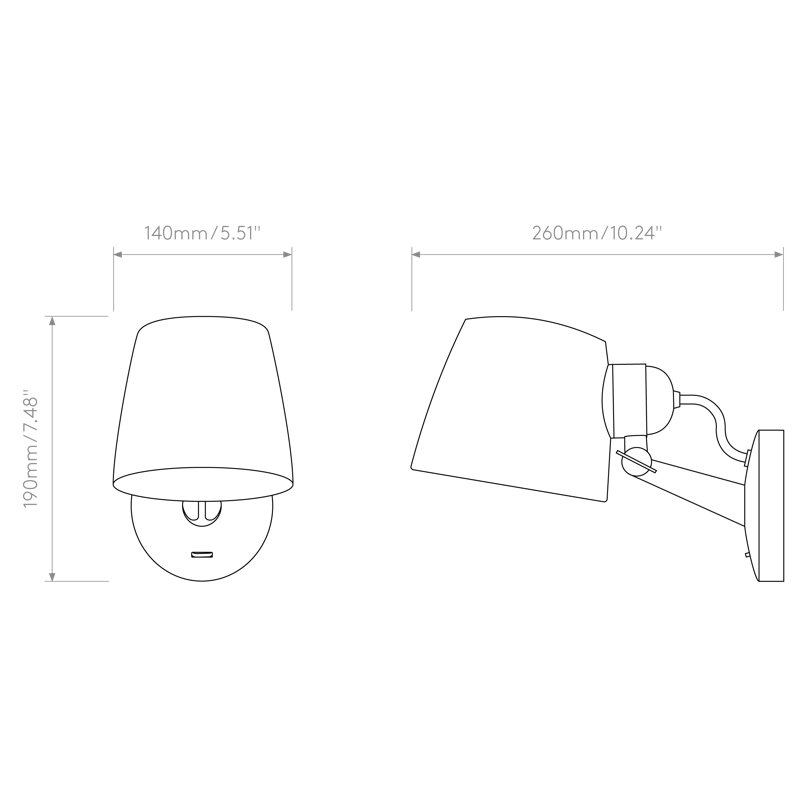 Imari 1 - Light Spotlight, Matte Nickel