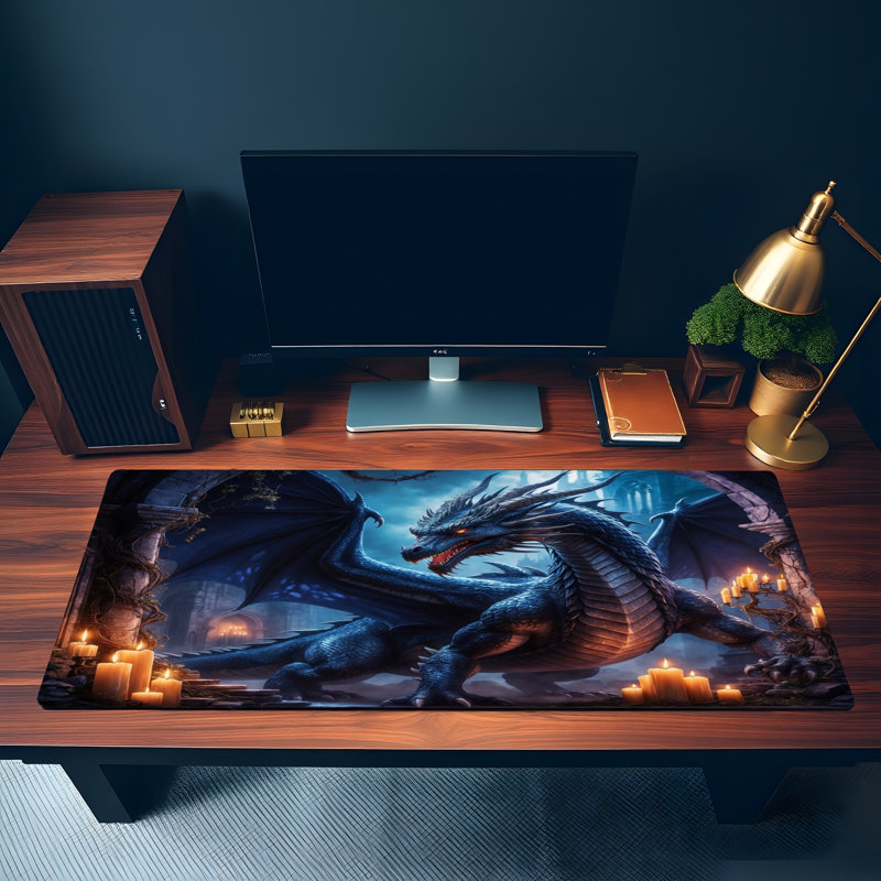 Polyester Desk Pad, 23.6x13.8