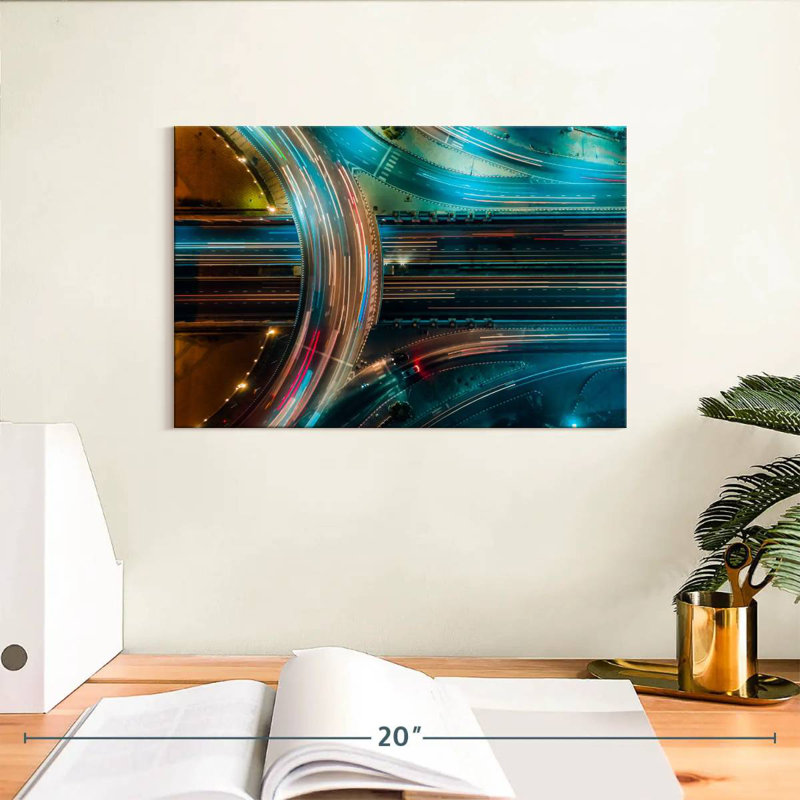 Mehar Highway Light Trails, 8" H x 12" W