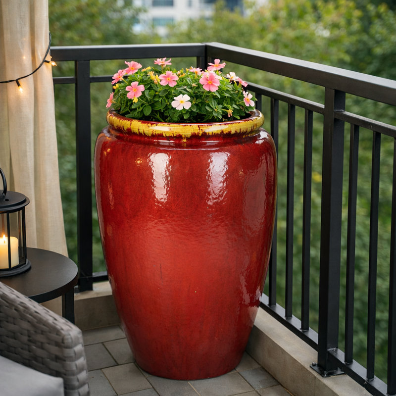Pot de rangement 25 po - Oxblood
