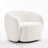 Coheman Upholstered Swivel Accent Chairs, Boucle Swivel Barrel Chair, Arm Chairs for Small Space-96429544
