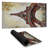 Abstract eiffel tower - 15.75"x31.50" Desk mat