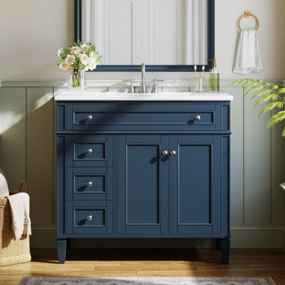 36'' Single Bathroom Vanity With Top