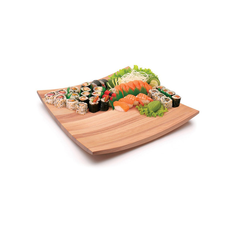 Origin Wood Platter, 2" H x 14.5" W x 14.5" D