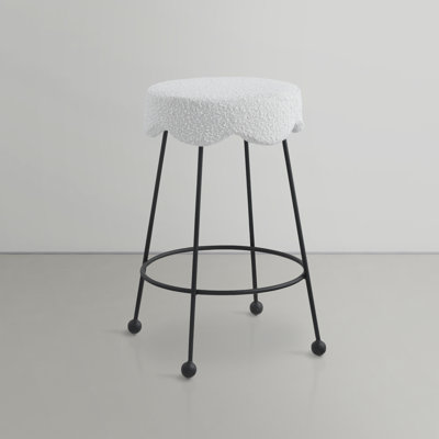Tabouret de comptoir Fleur Boucle