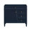 Armoire de rangement de salle de bain 36 po - Structure en bois massif, 2 tiroirs, tiroir escamotable et dissimulé pour un meuble-lavabo élégant avec une solution réfléchie