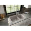 Ensemble d'évier de cuisine à double cuve à montage sur le dessus 60/40 Karran Quartz 33 "X 22"-50597880