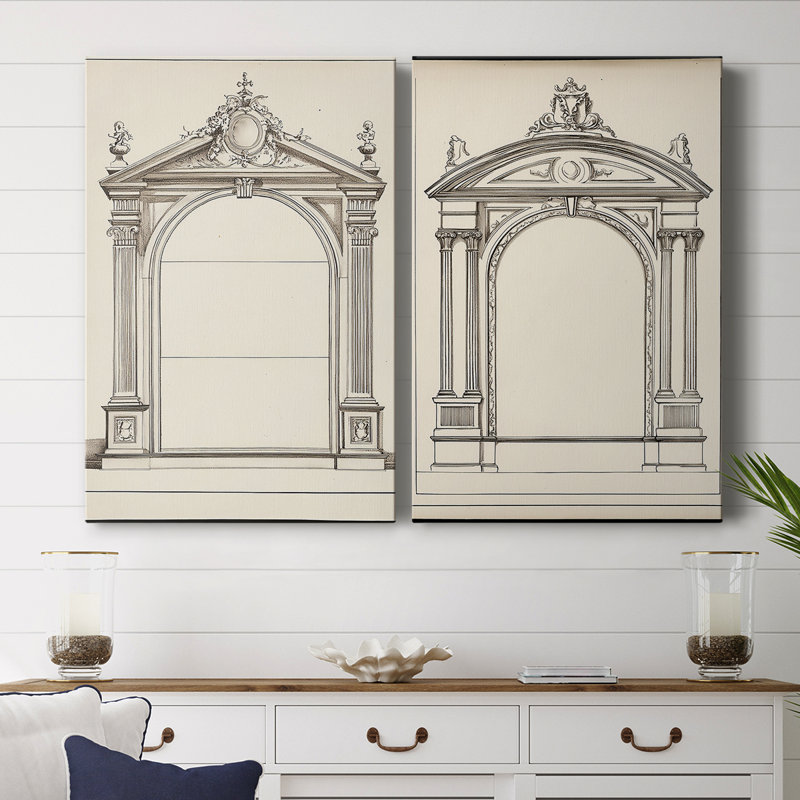 ABSTRACT Series DLXIX-Premium Gallery Wrapped Canvas -Ready to Hang, 18" H x 24" W