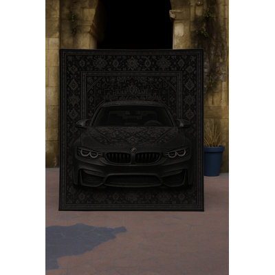 Tapis noir Mosso