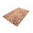 Rust Brown Geometric 5x8 Hand-tufted Modern Rug