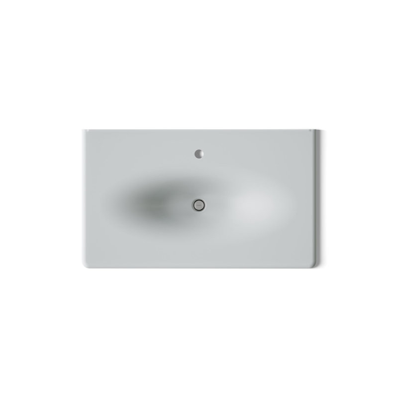 Iron Impressions 38" Single Bathroom Vanity Top, Single, Ice Gray