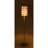 62"H GREY/WHITE RETRO FLOOR LAMP