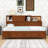 Nikoal Wood Daybed with 3 Drawers and Shelves,USB Ports-44351111-44425310