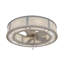 Smythe Craftsman Downrod Flush Mount Ceiling Fan