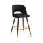 Tabouret de bar en velours Loganville-1871528024