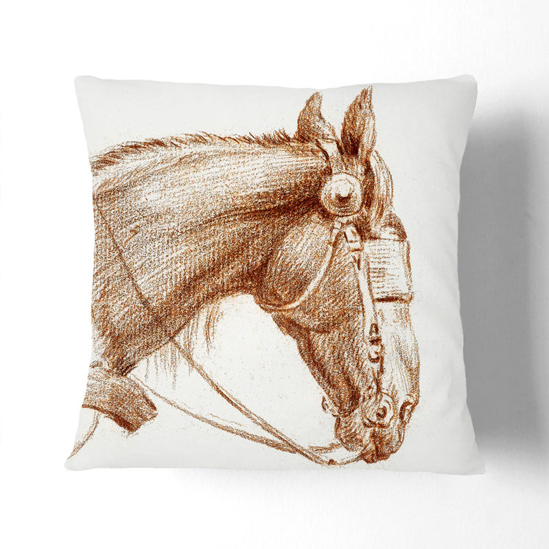 Square Throw Cushion, 40cm H x 40cm W x 15cm D