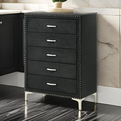 Vitula 35.43'' W 5 - Drawer Dresser