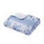 Housse de couette simple / simple TG avec rayures florales rétro, microfibre, lavable à la machine, 2 taies décoratives en microfibre et rayé TG