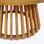 Table basse d'extérieur en bois d'acacia, ronde-1752440654