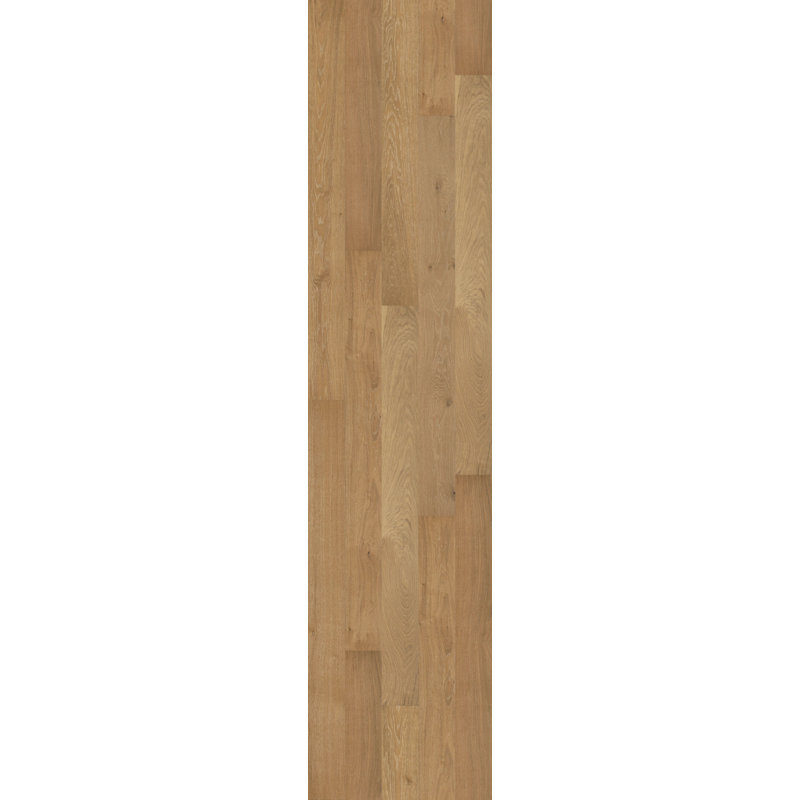 Plancher de bois franc d'ingénierie brossé Alto l 7,5 po x T 12 mm, Bois brun clair