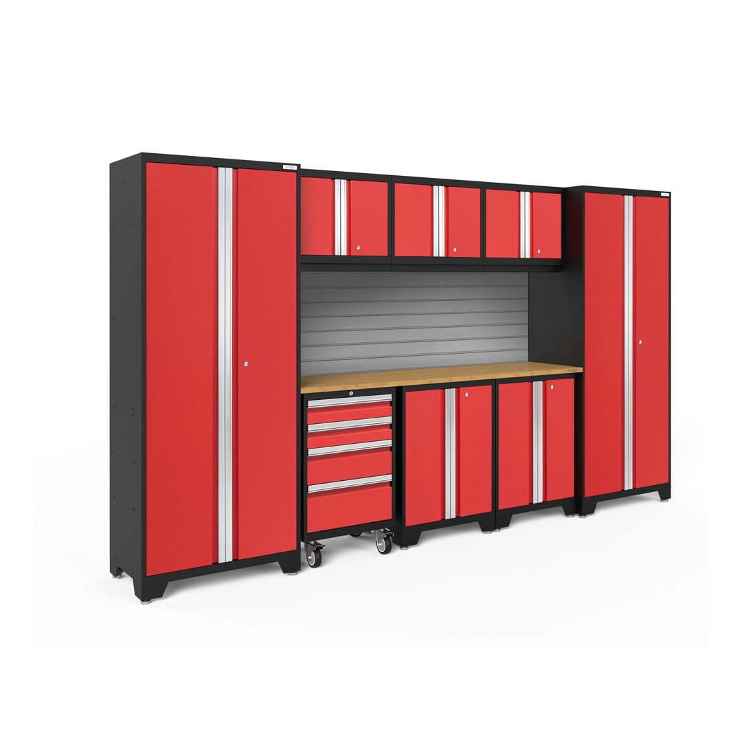 Bold Series 8 Piece Storage Cabinet Set NewAge Products 