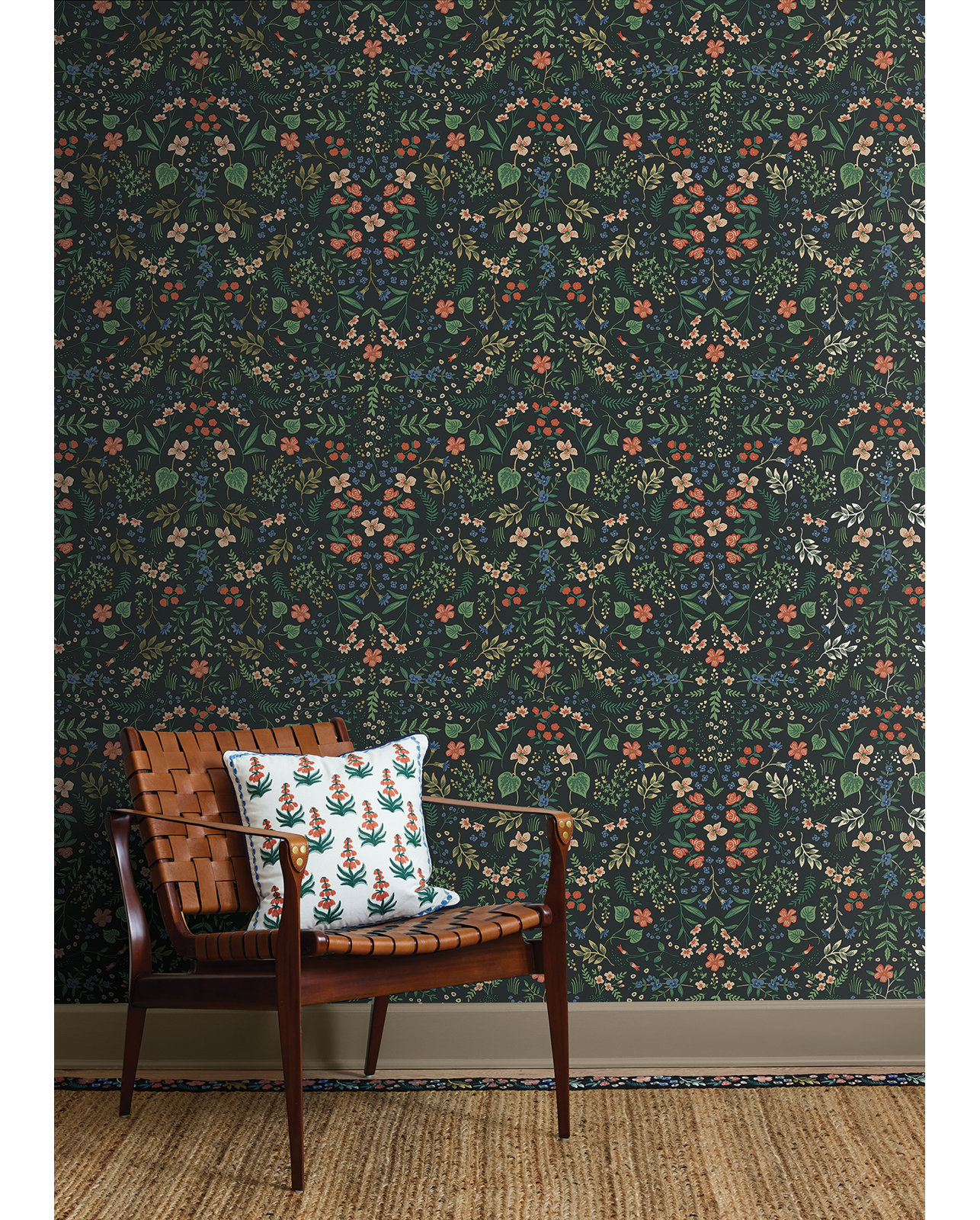 Wildwood Peel and Stick Wallpaper, Black
