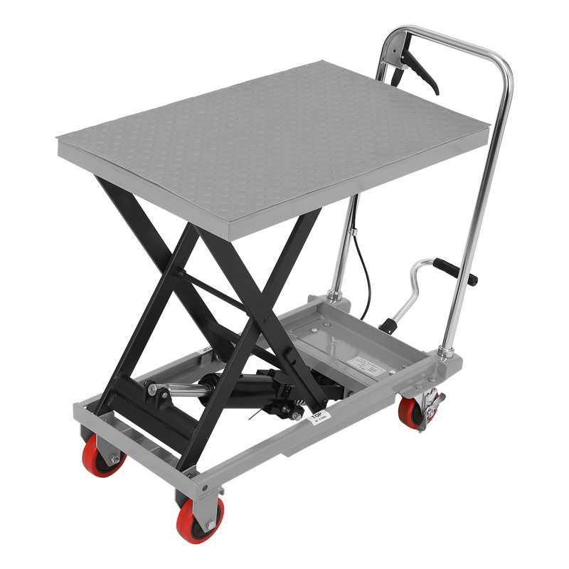 Table élévatrice grise 28,5 pouces