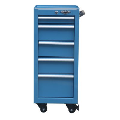 16" W 5-Drawer Bottom Rollaway Chest