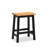 Counter&Bar Solid Wood Backless Stool (Set of 2)-1923952477