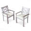 Ensemble de chaises de patio 2 pièces