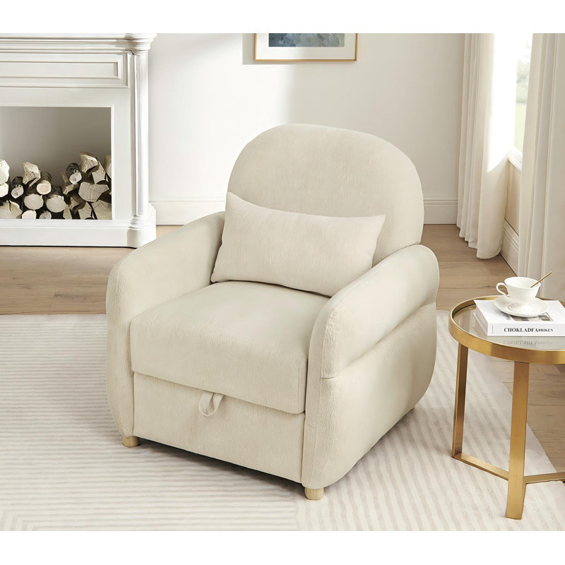 Fauteuil d'appoint 33 po, Beige