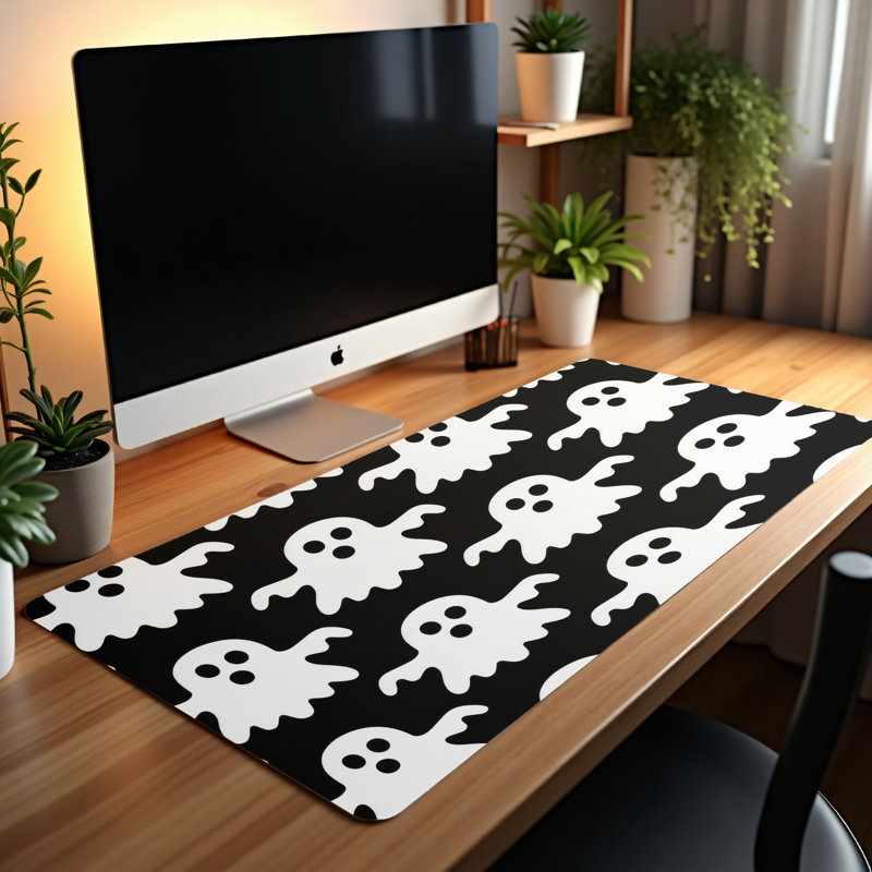 Polyester Desk Pad, 14.4x12.1