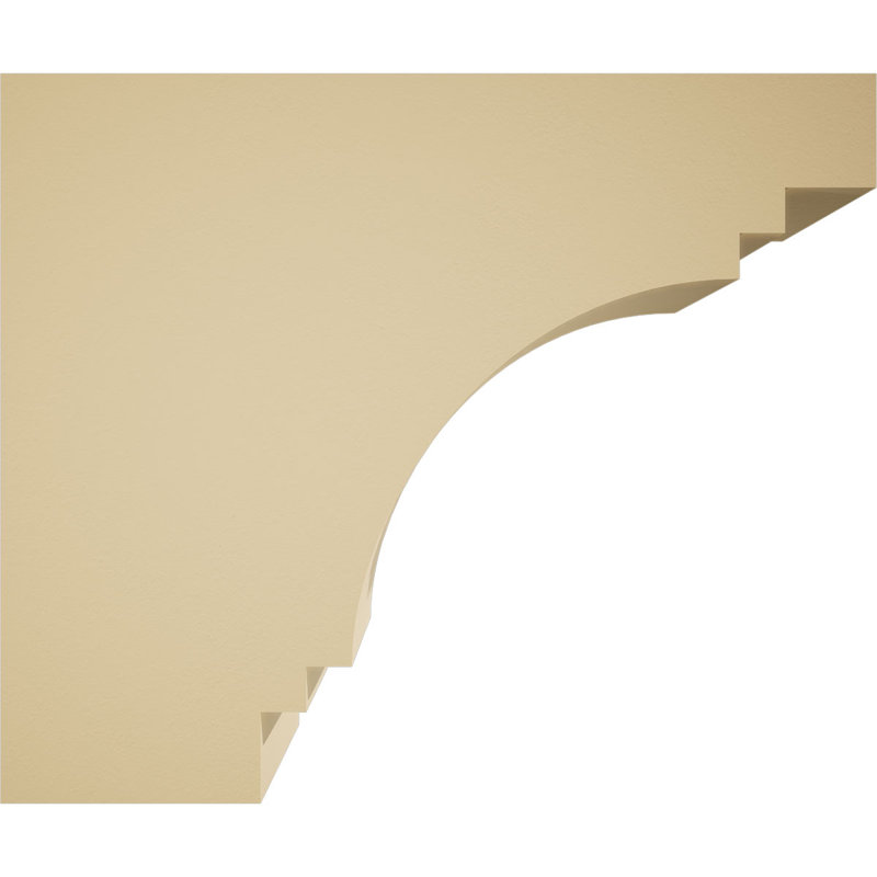 Pescadero Signature Urethane Rafter Tail, Primed Tan, 10" H x 12" W x 6" D