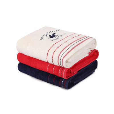 Ensemble de serviettes 3 pièces 100% coton