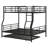 Aloah Full XL Over Queen Metal Bunk Bed with Trundle-2130522899