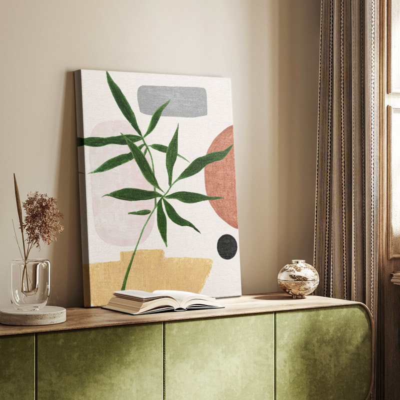 Contemporary Nature II - Gallery Cavas, H 12 po x l 8 po